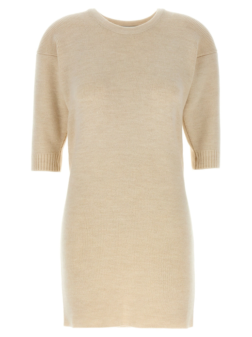 Lemaire White Acetate Short Dress