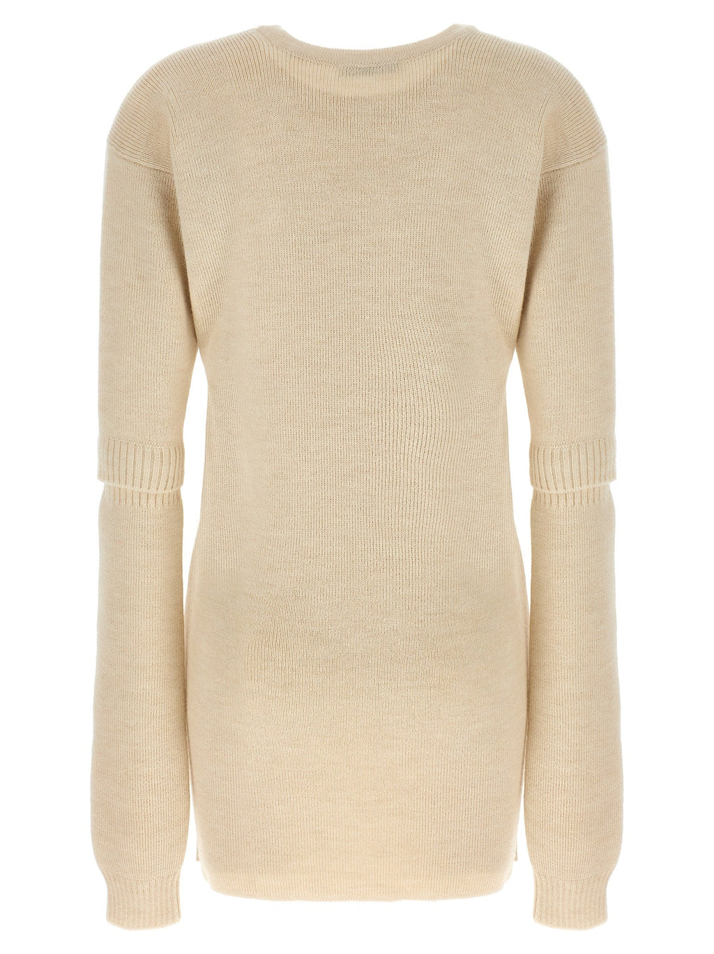 Lemaire White Acetate Short Dress