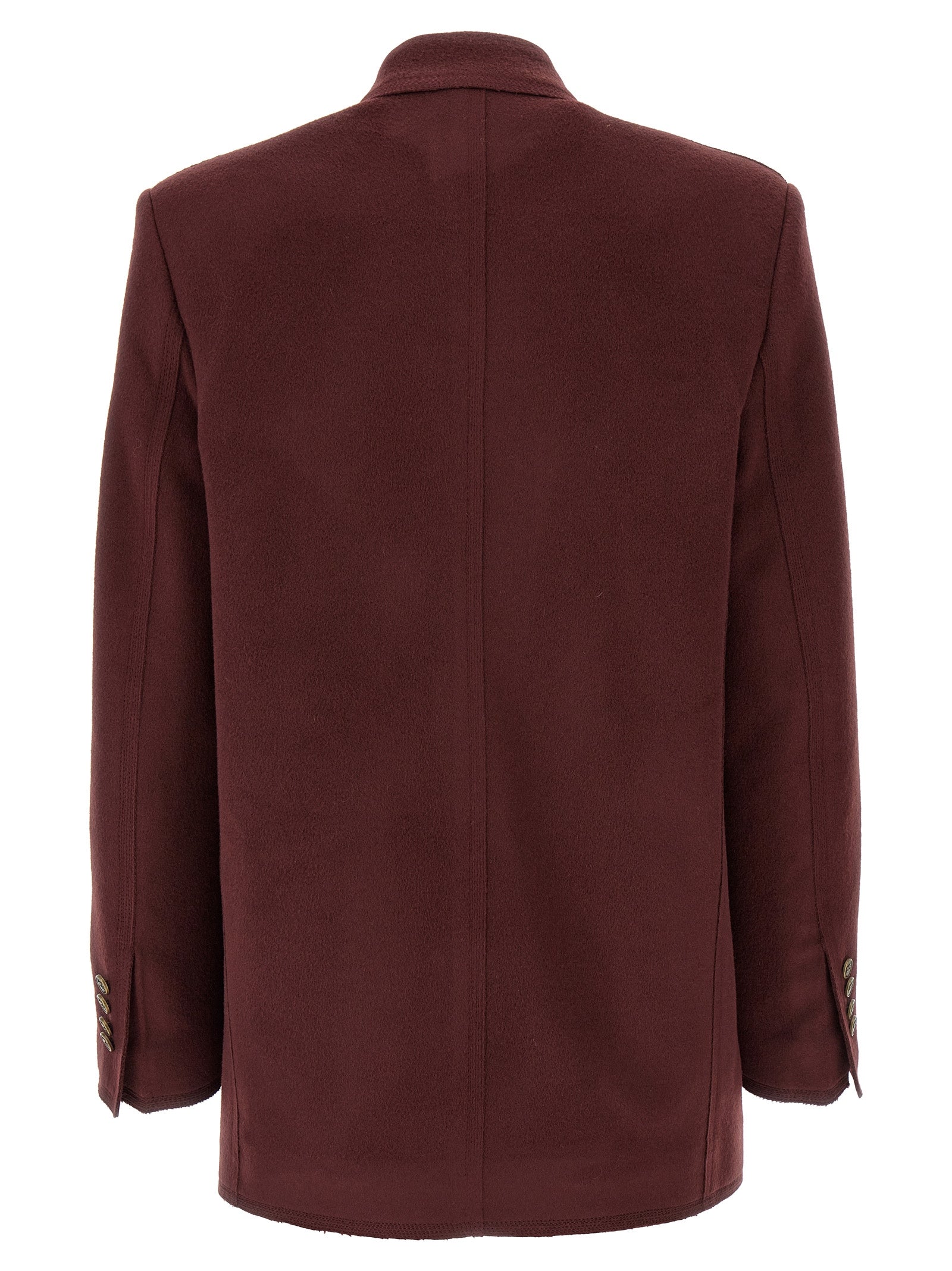 Etro Bordeaux Wool Blazer