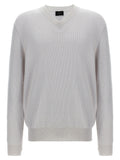 Brioni White Cashmere Cardigan