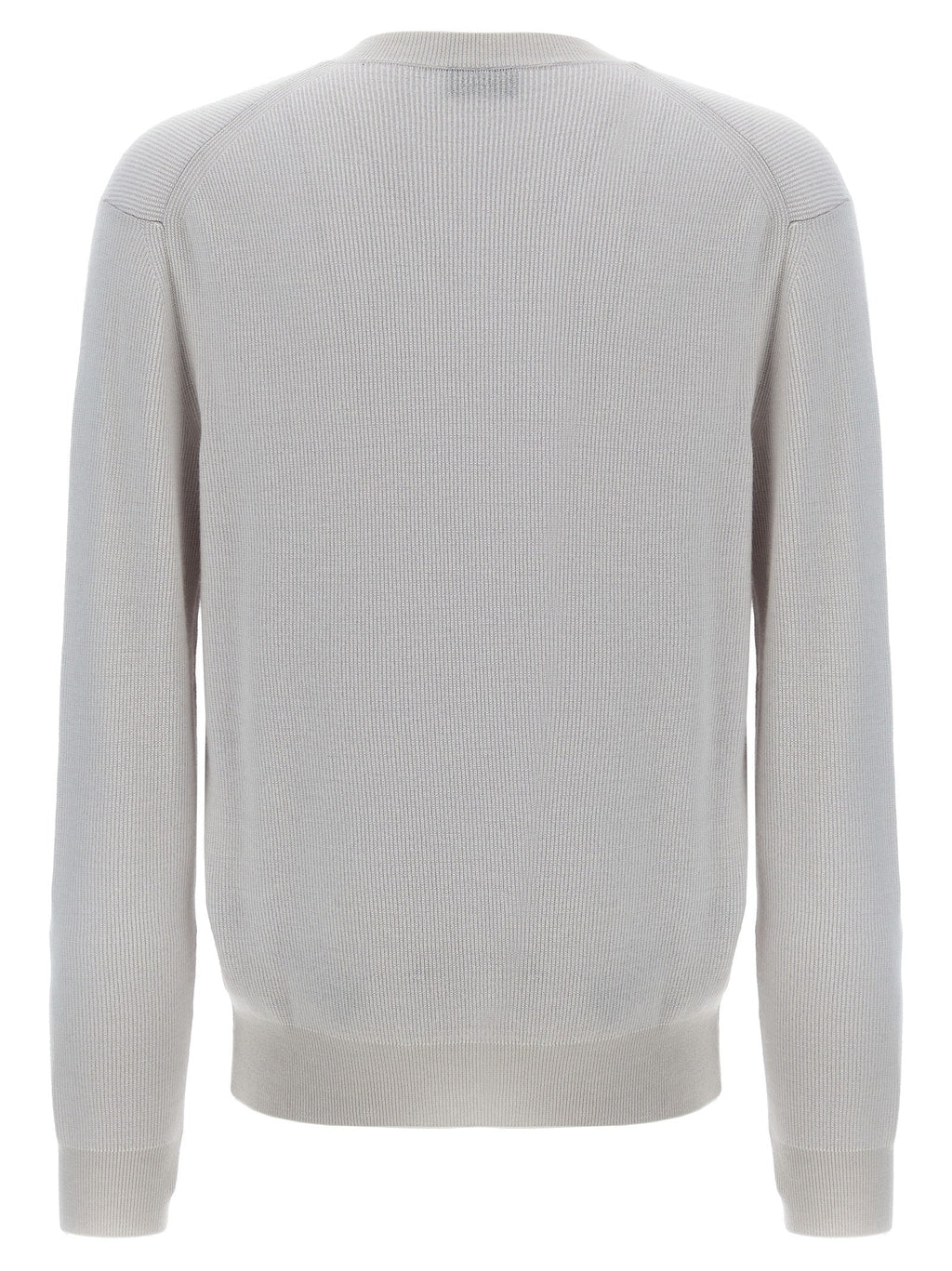 Brioni White Cashmere Cardigan
