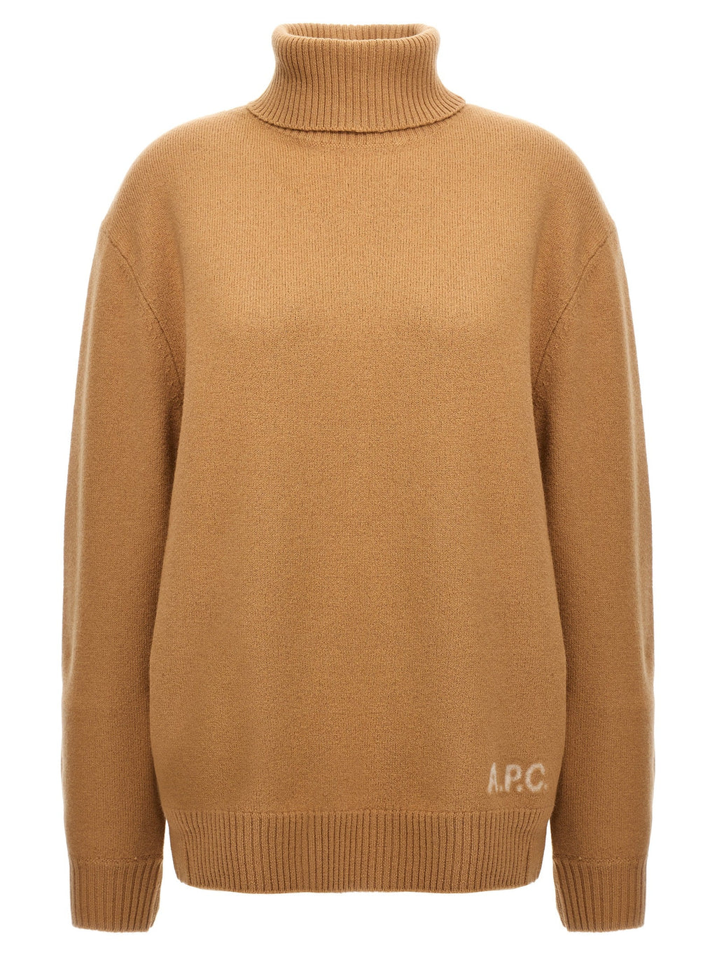 A.P.C. Beige Virgin Wool Cardigan