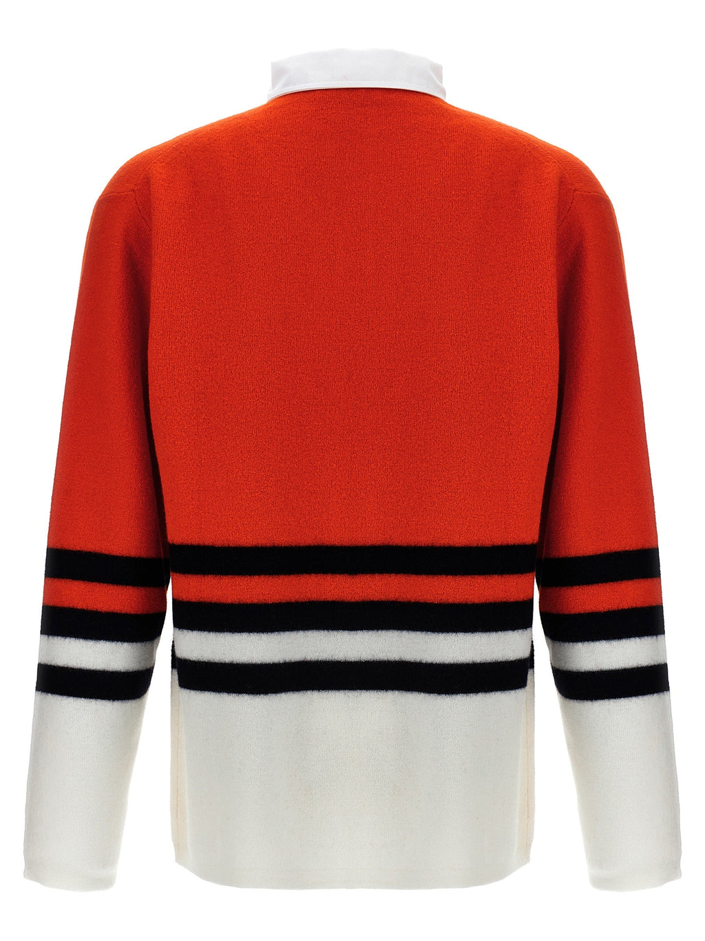 WALES BONNER Multicolor Wool Polo Shirt