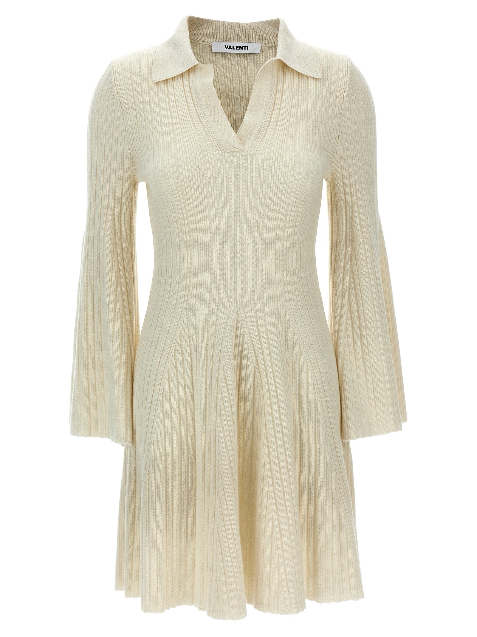 ANTONINO VALENTI White Cashmere Mini Skirt