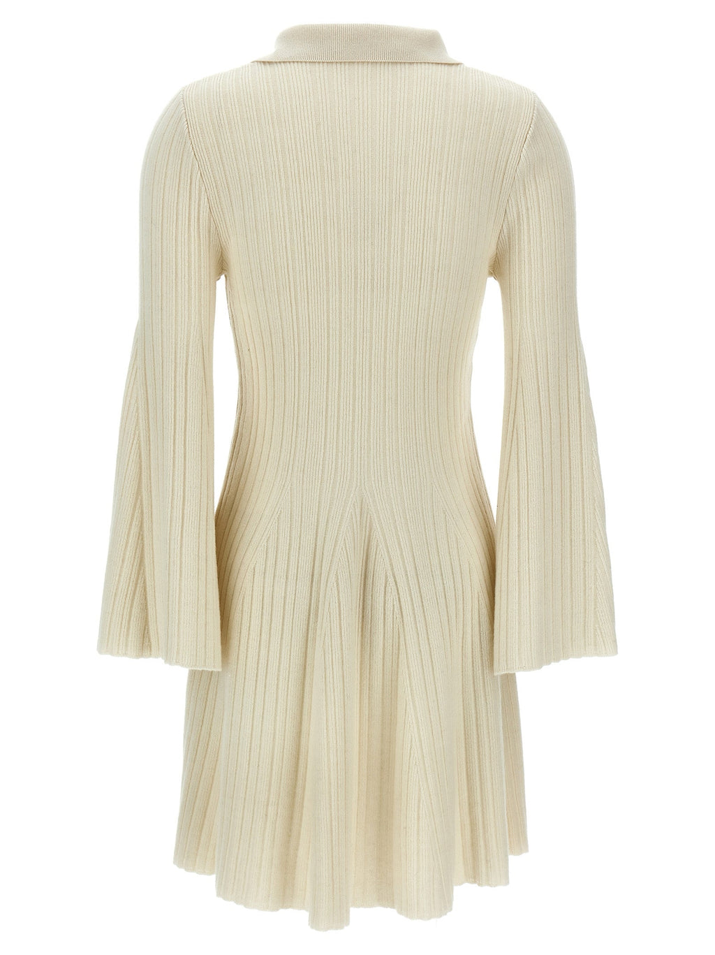 ANTONINO VALENTI White Cashmere Mini Skirt