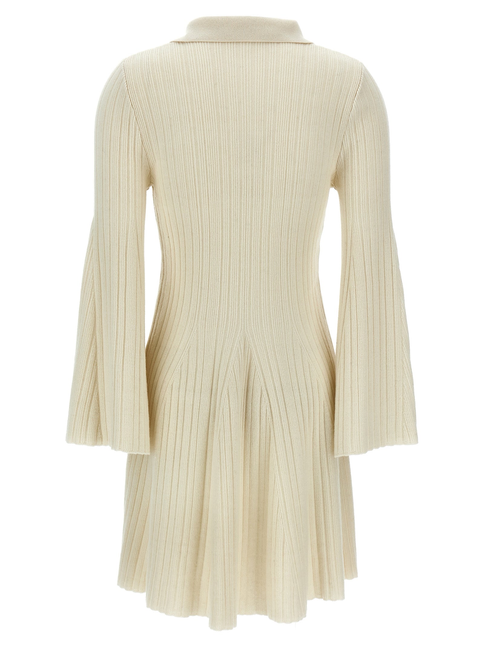 ANTONINO VALENTI White Cashmere Mini Skirt