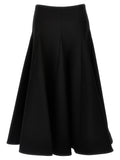 Valentino Garavani Black Virgin Wool Mini Skirt