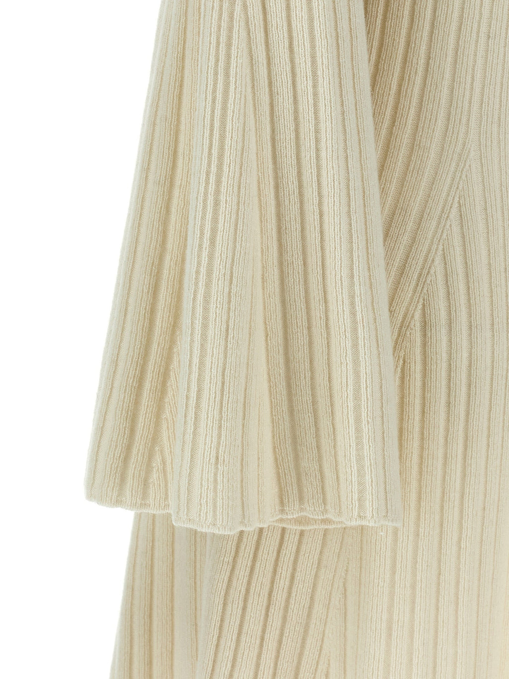 ANTONINO VALENTI White Cashmere Mini Skirt