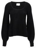 Loulou De Saison Black Cashmere Cardigan