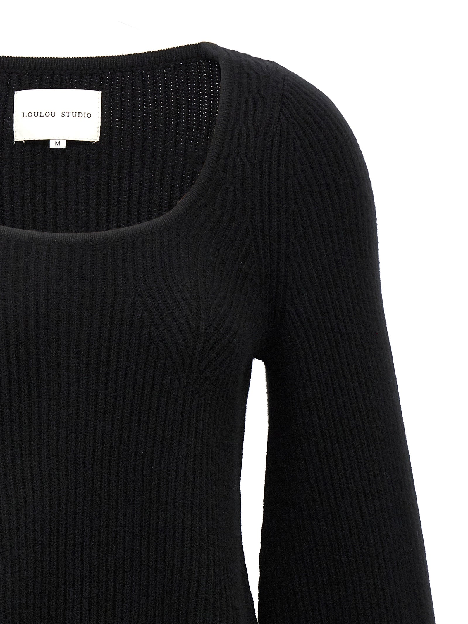Loulou De Saison Black Cashmere Cardigan