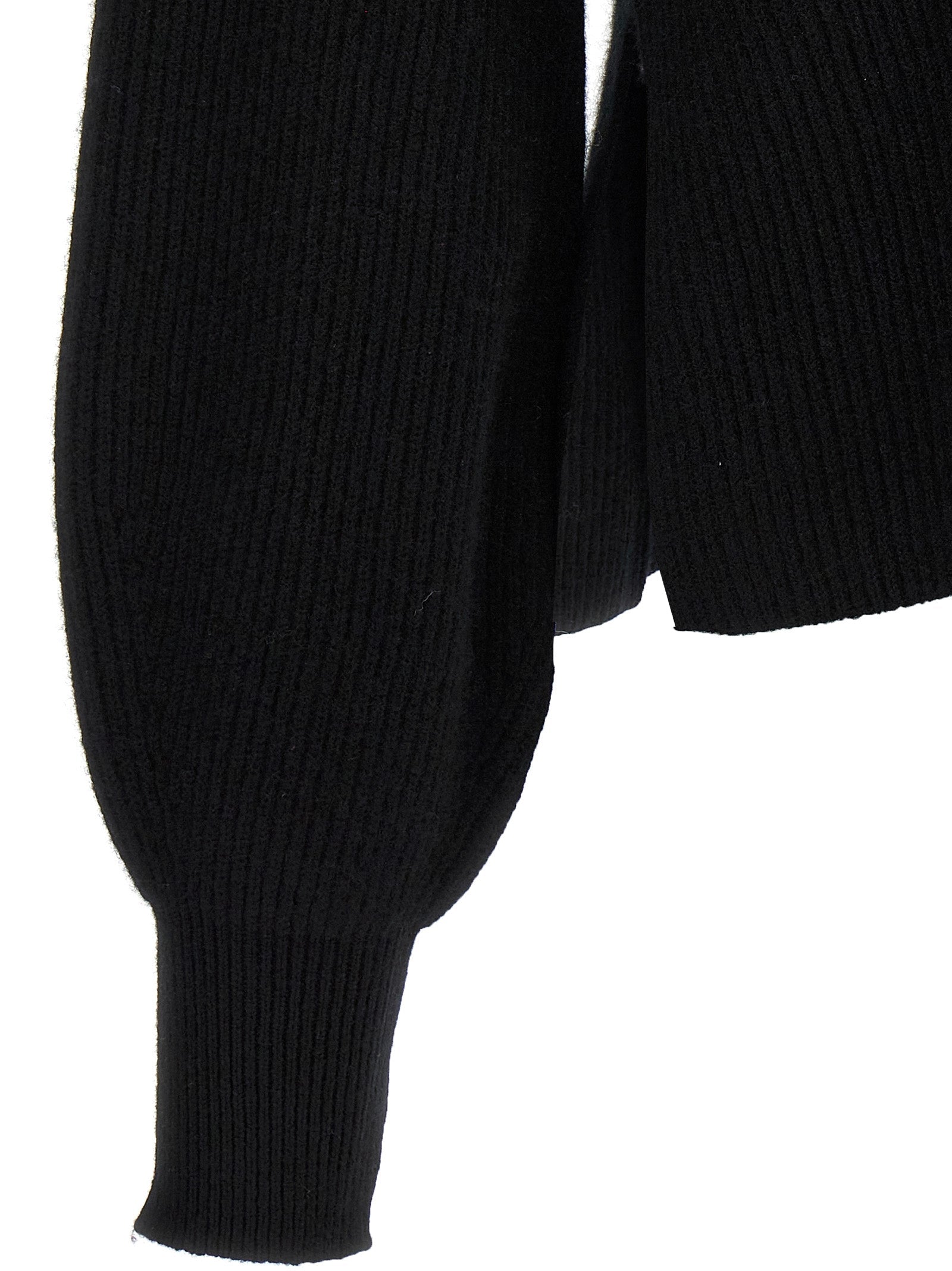 Loulou De Saison Black Cashmere Cardigan