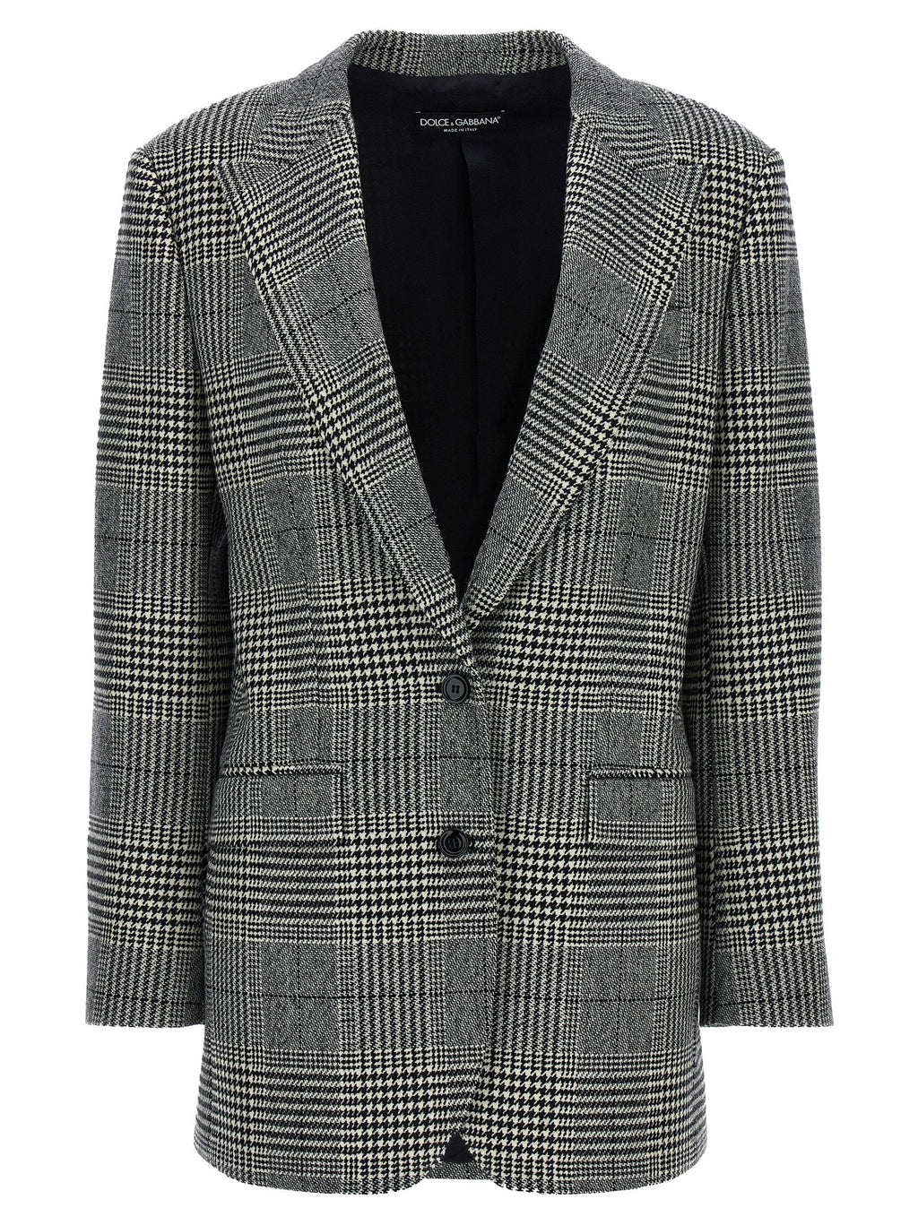 Dolce & Gabbana Bicolor Wool Blazer