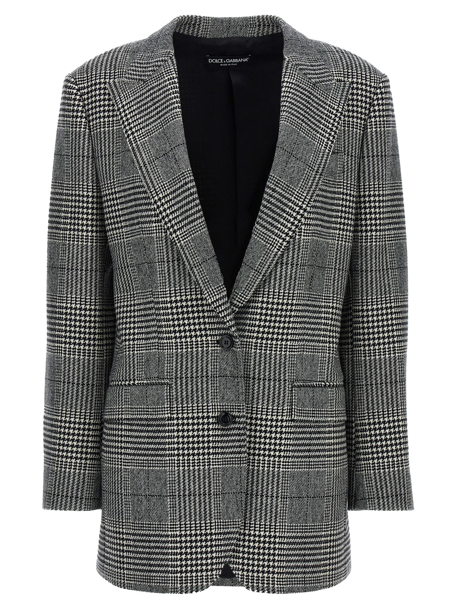 Dolce & Gabbana Bicolor Wool Blazer