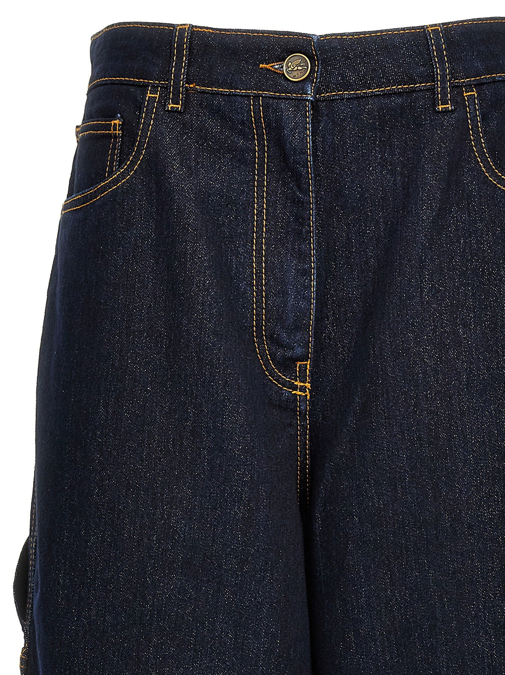 Etro Blue Cotton Jeans Denim
