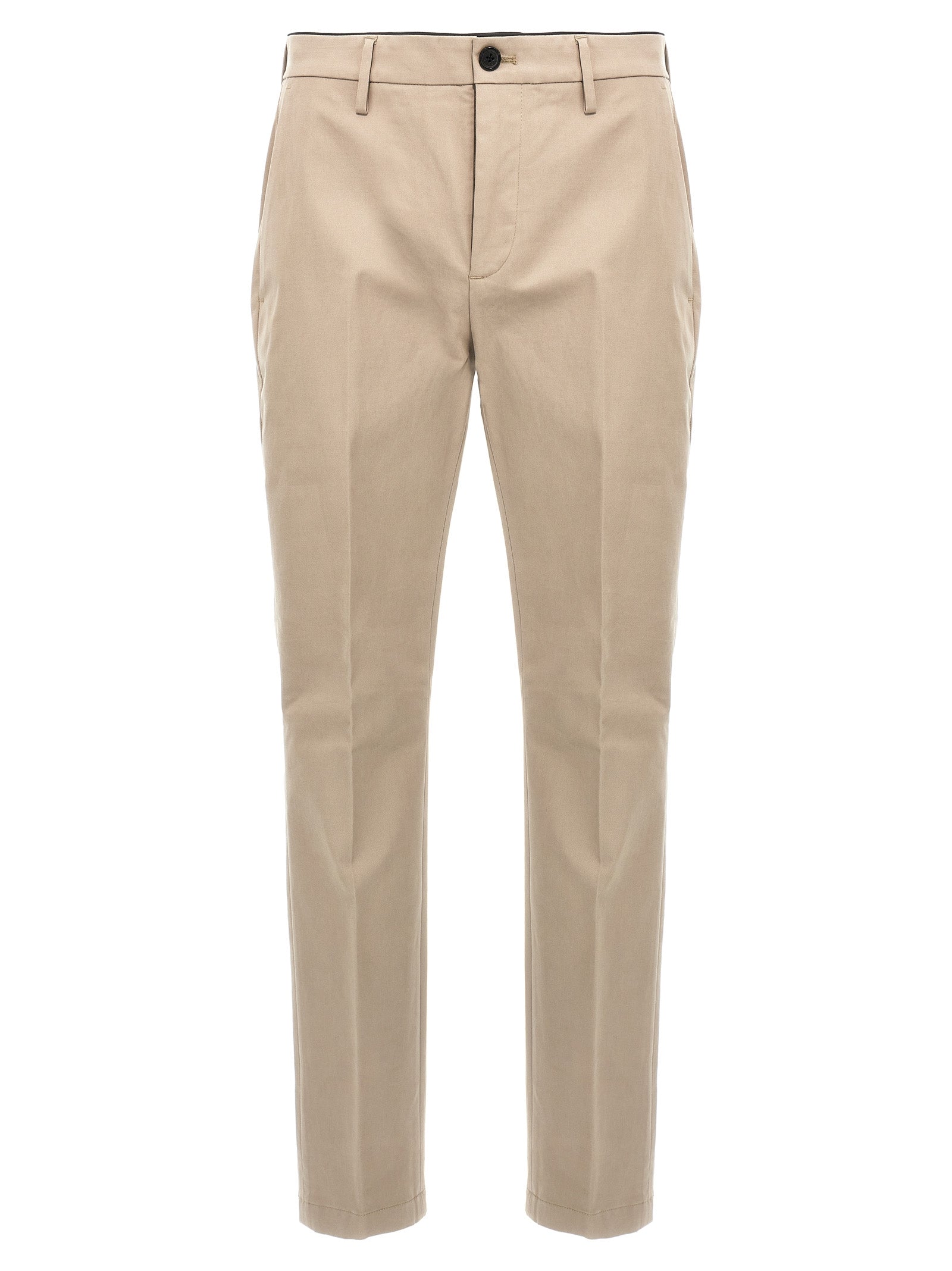Department 5 Beige Cotton Casual Pants