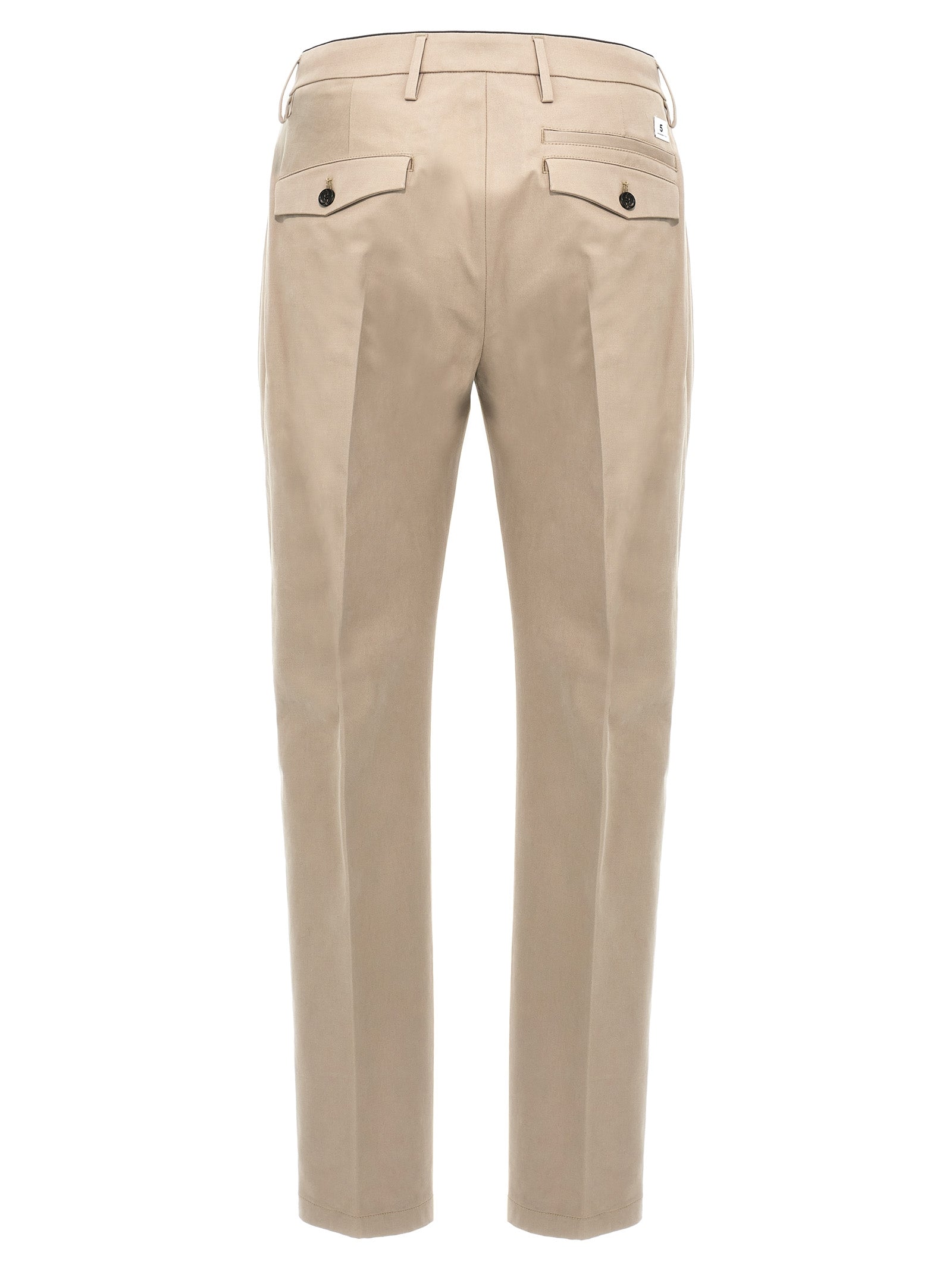 Department 5 Beige Cotton Casual Pants