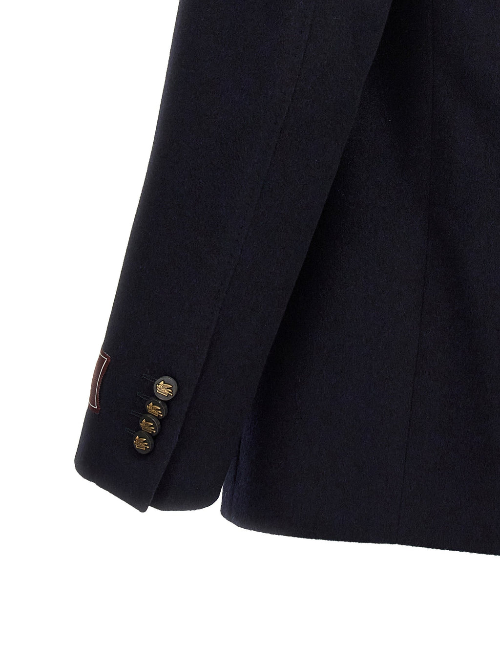 Etro Blue Cashmere Blazer