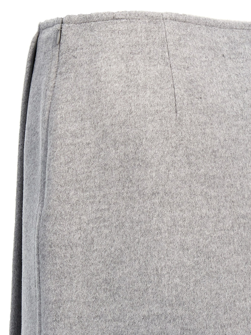 Tory Burch Gray Wool Long Skirt