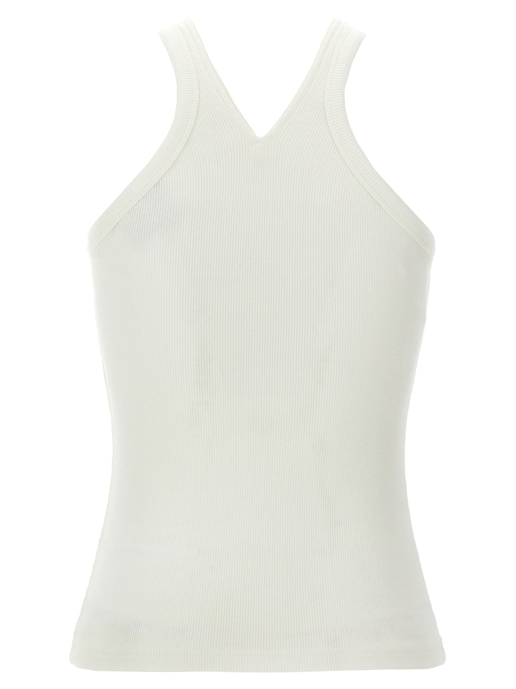 Courrèges White Cotton Tank Tops