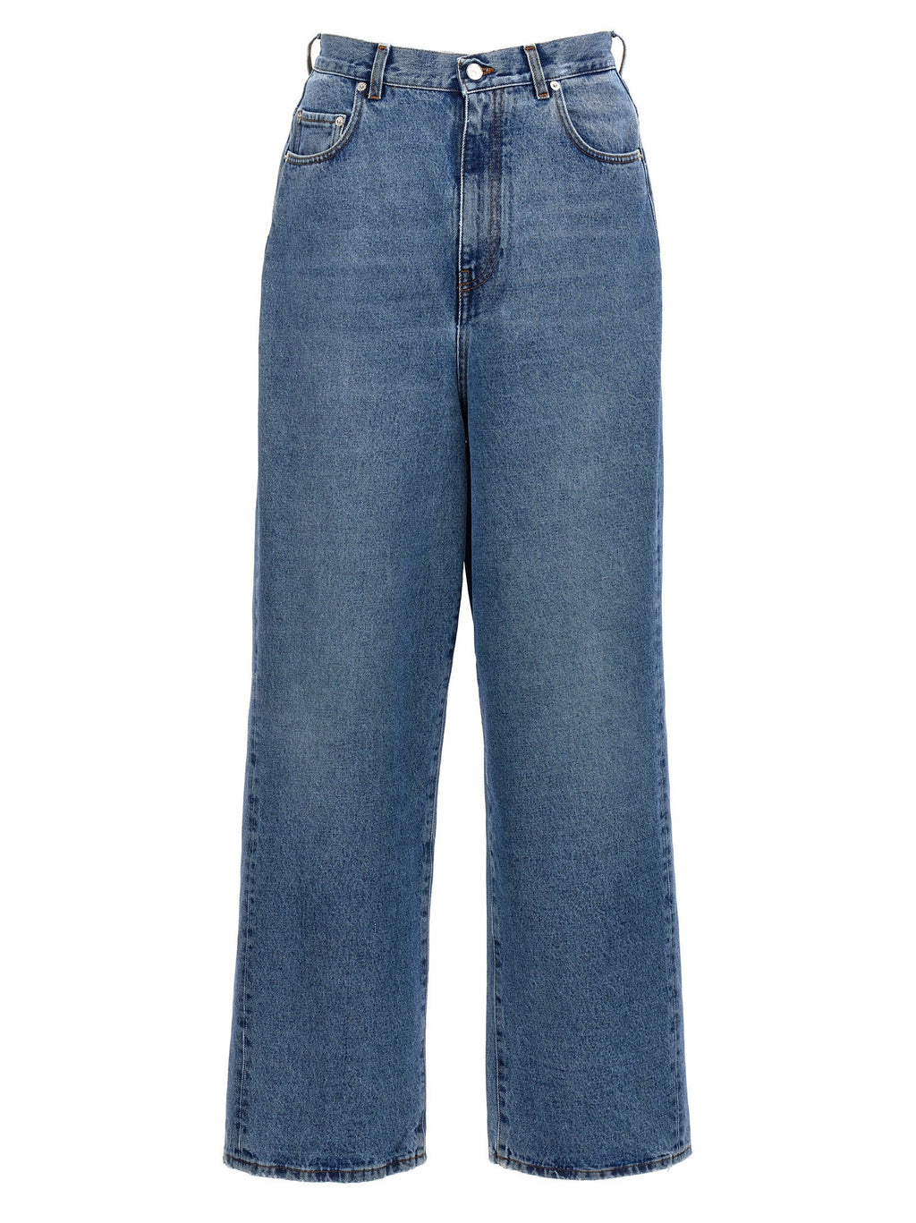 SÉFR Blue Cotton Jeans Denim