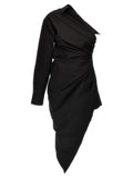 Alexander Wang Black Cotton Short Dress