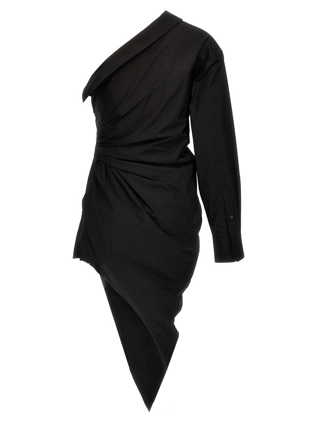 Alexander Wang Black Cotton Short Dress