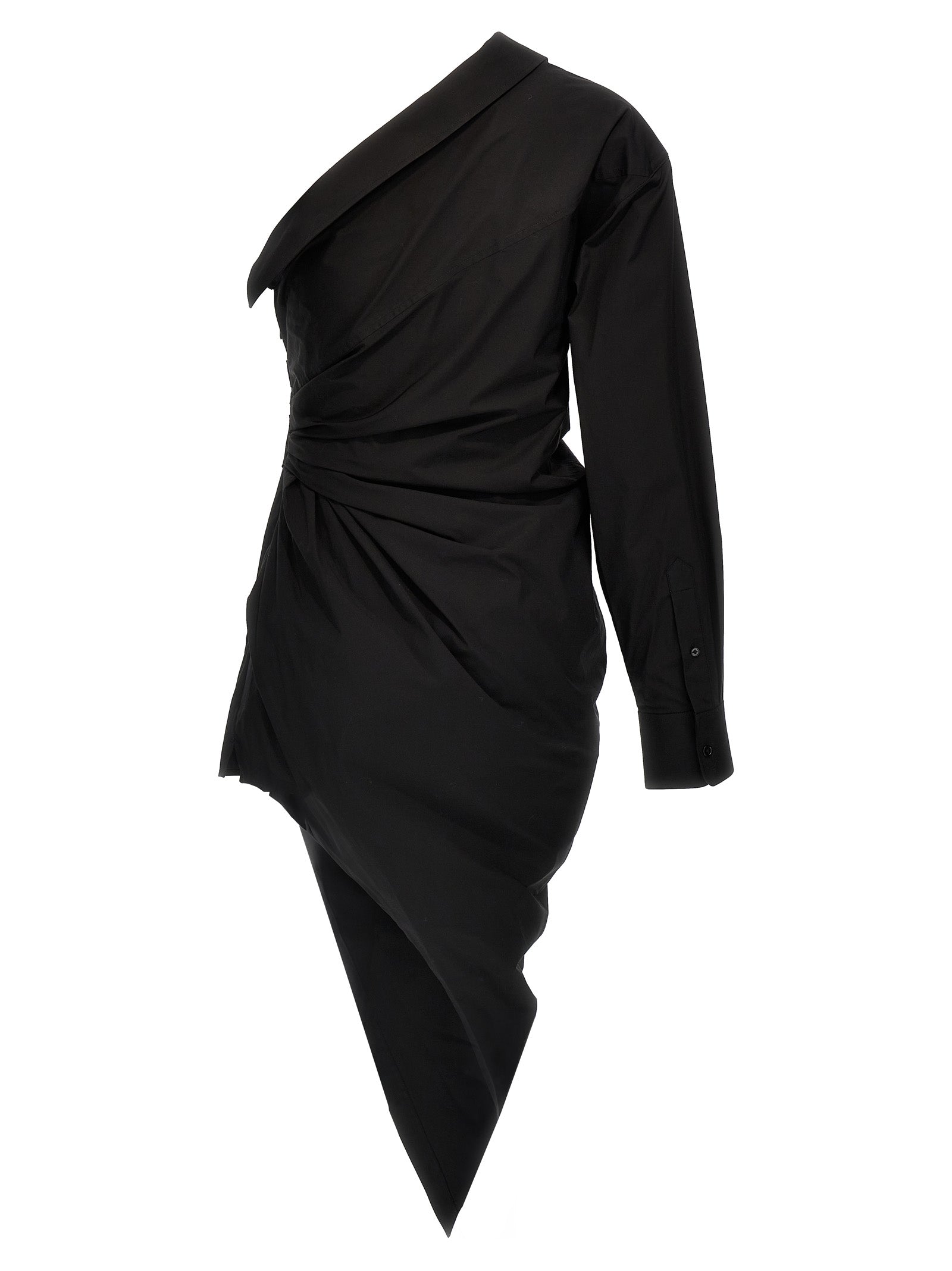 Alexander Wang Black Cotton Short Dress