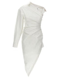 Alexander Wang White Cotton Short Dress