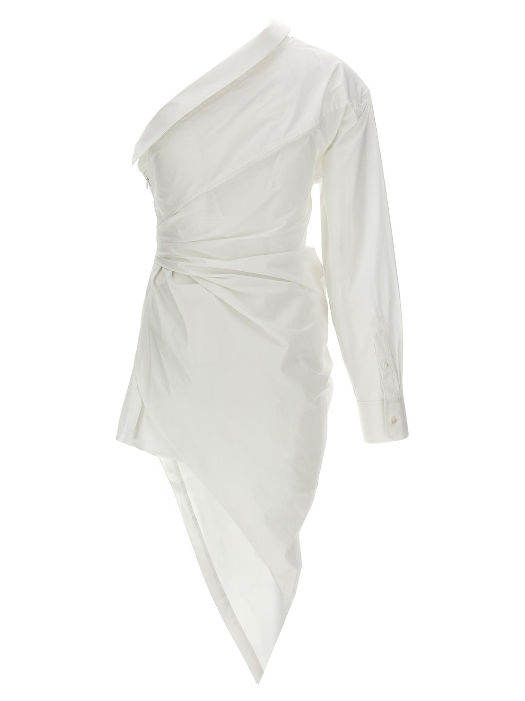 Alexander Wang White Cotton Short Dress