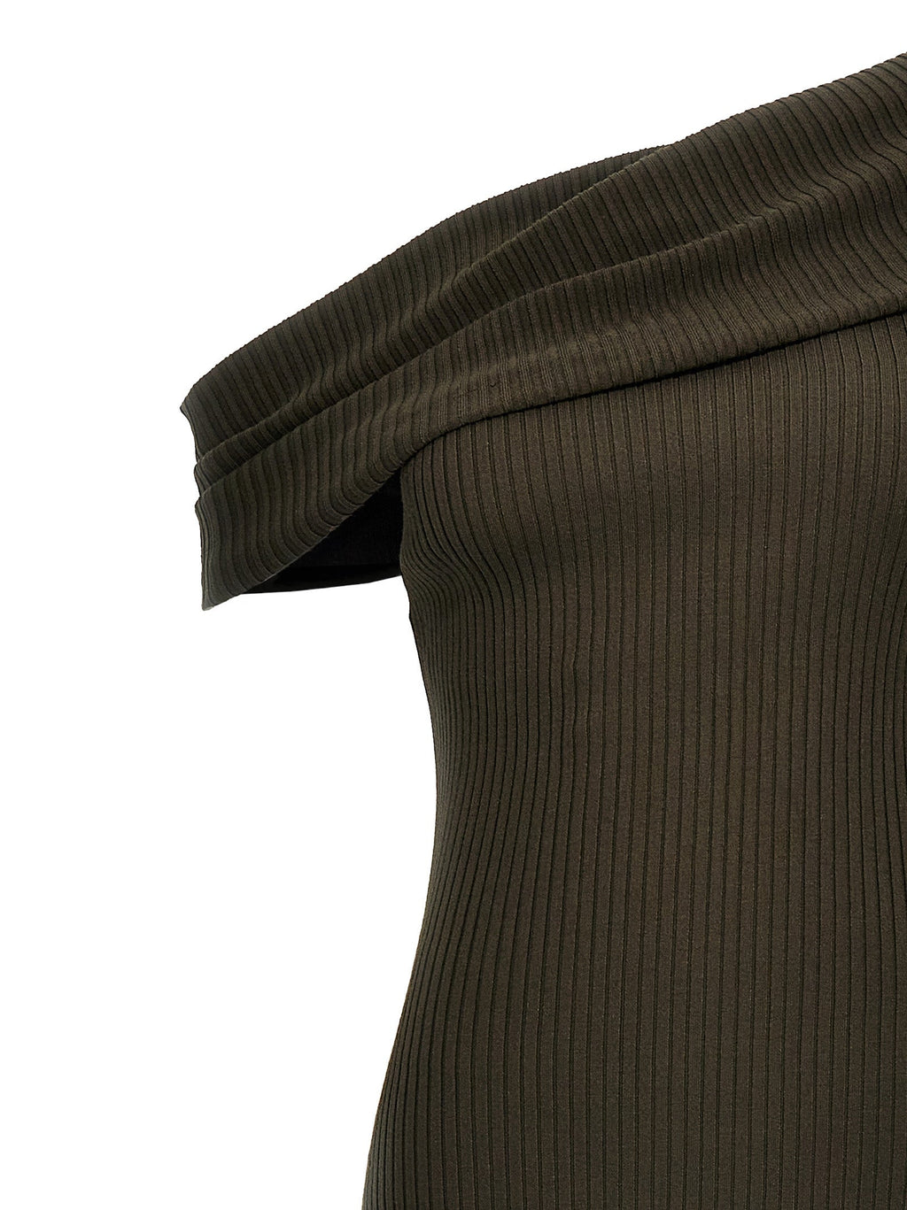 Courrèges Brown Viscose Long Dress