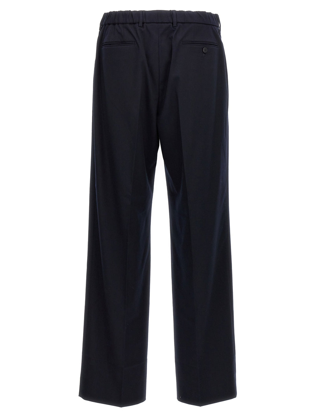CELLAR DOOR Blue Polyethylene Casual Pants