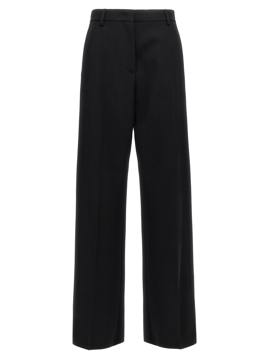 Valentino Garavani Black Virgin Wool Dress Pants