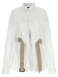 Balenciaga White Cotton Blouse