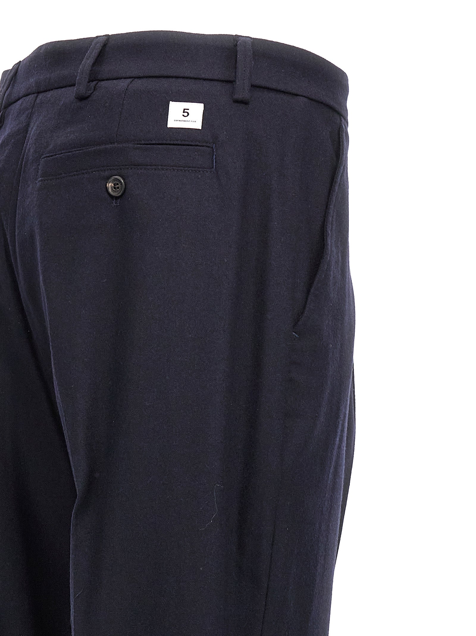 Department 5 Blue Wool Dress Pants