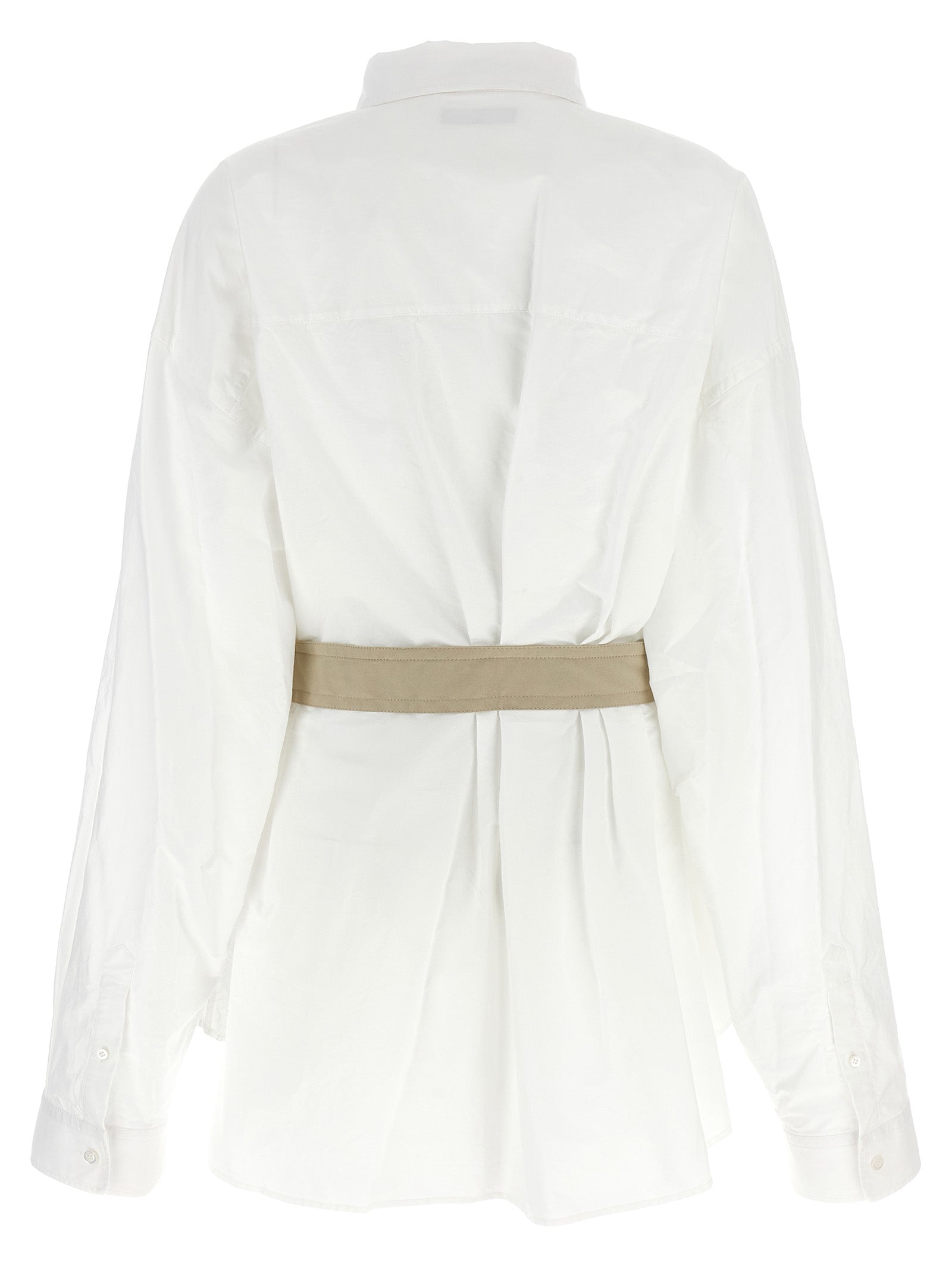 Balenciaga White Cotton Blouse