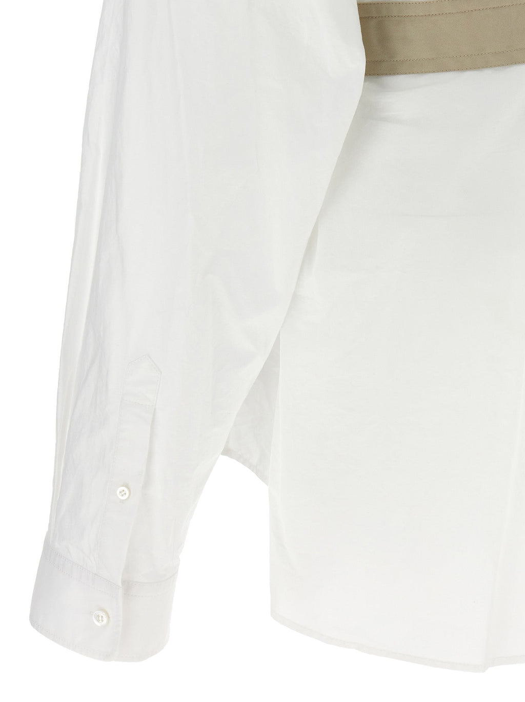 Balenciaga White Cotton Blouse