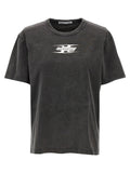 T BY ALEXANDER WANG Gray Cotton T-Shirt