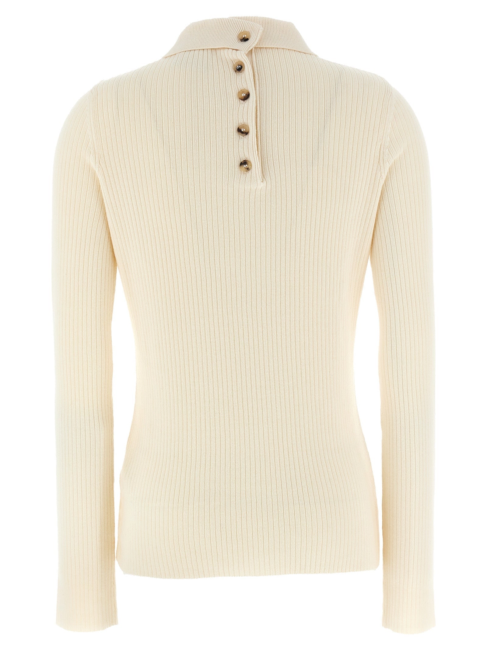Courrèges White Cotton Cardigan