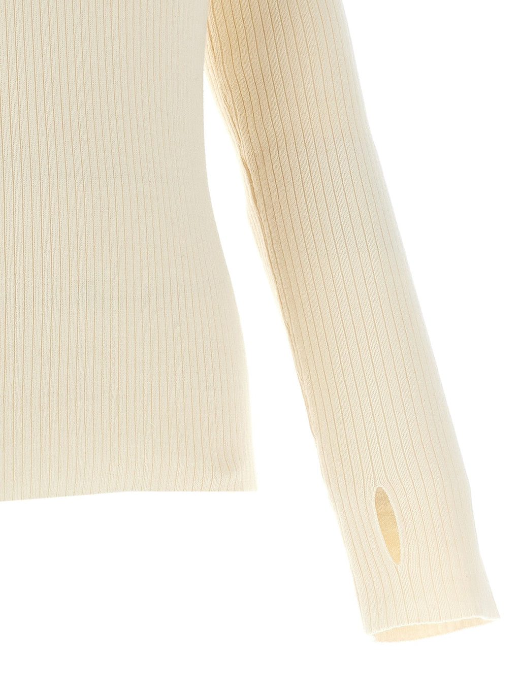 Courrèges White Cotton Cardigan
