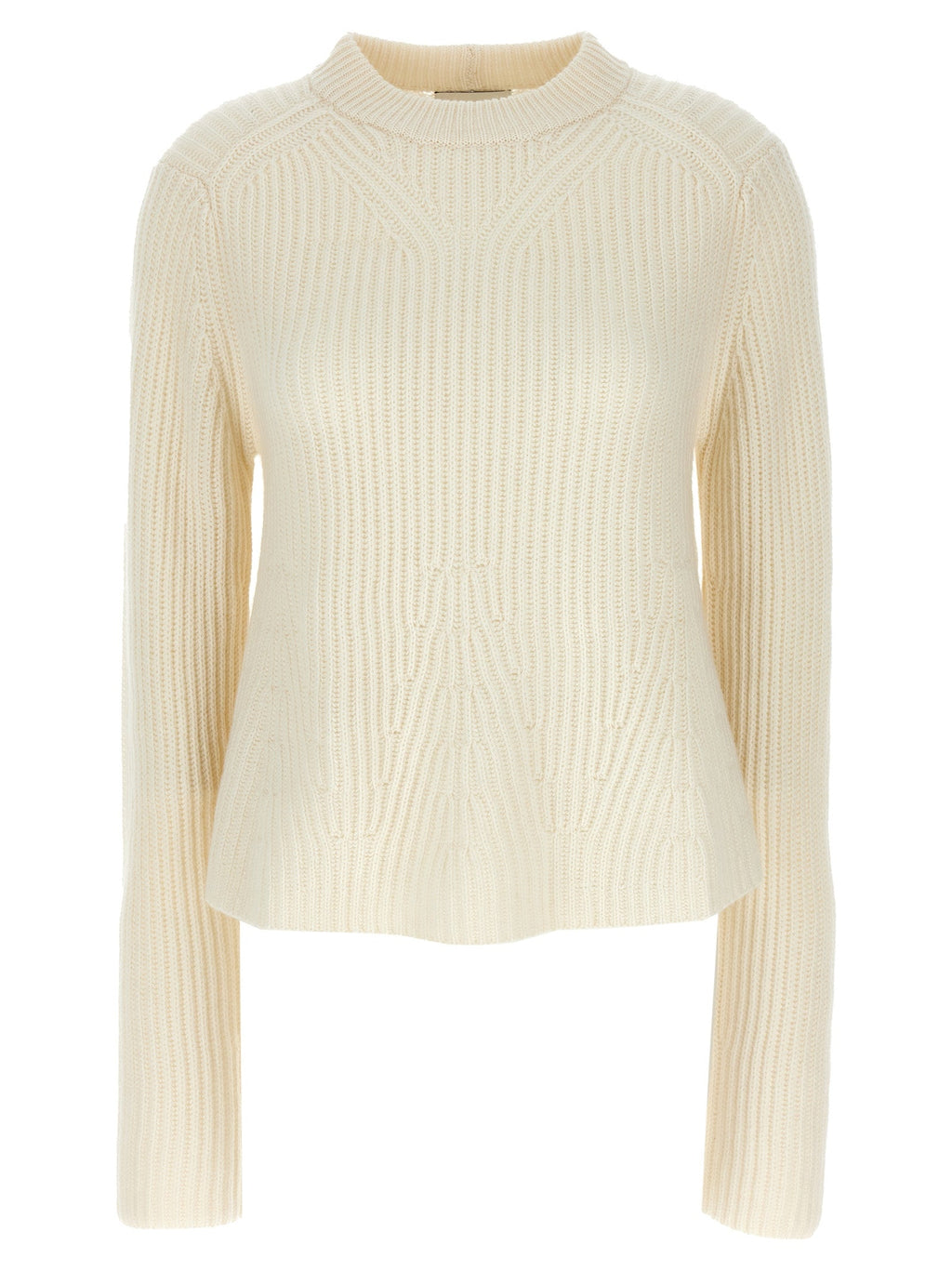 Loulou De Saison White Cashmere Cardigan