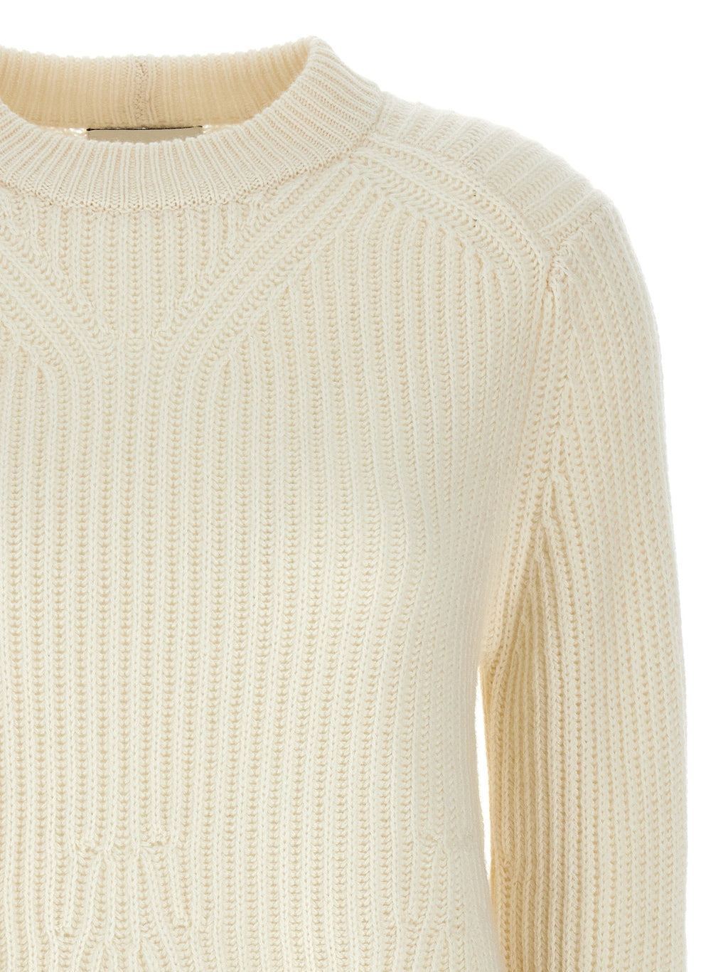 Loulou De Saison White Cashmere Cardigan
