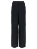 Moschino Black Acetate Casual Pants