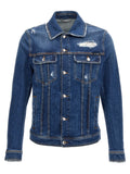 Dolce & Gabbana Blue Cotton Denim Jacket Dolce & Gabbana