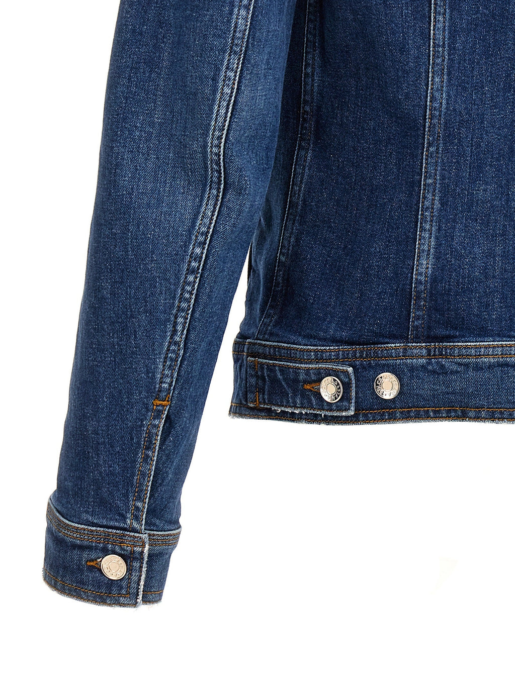 Dolce & Gabbana Blue Cotton Denim Jacket Dolce & Gabbana