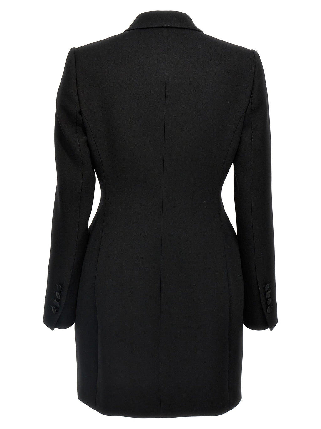 Dolce & Gabbana Black Virgin Wool Blazer