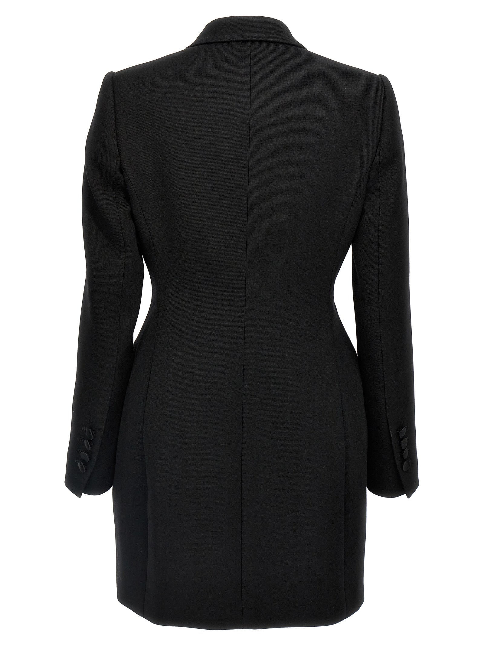 Dolce & Gabbana Black Virgin Wool Blazer