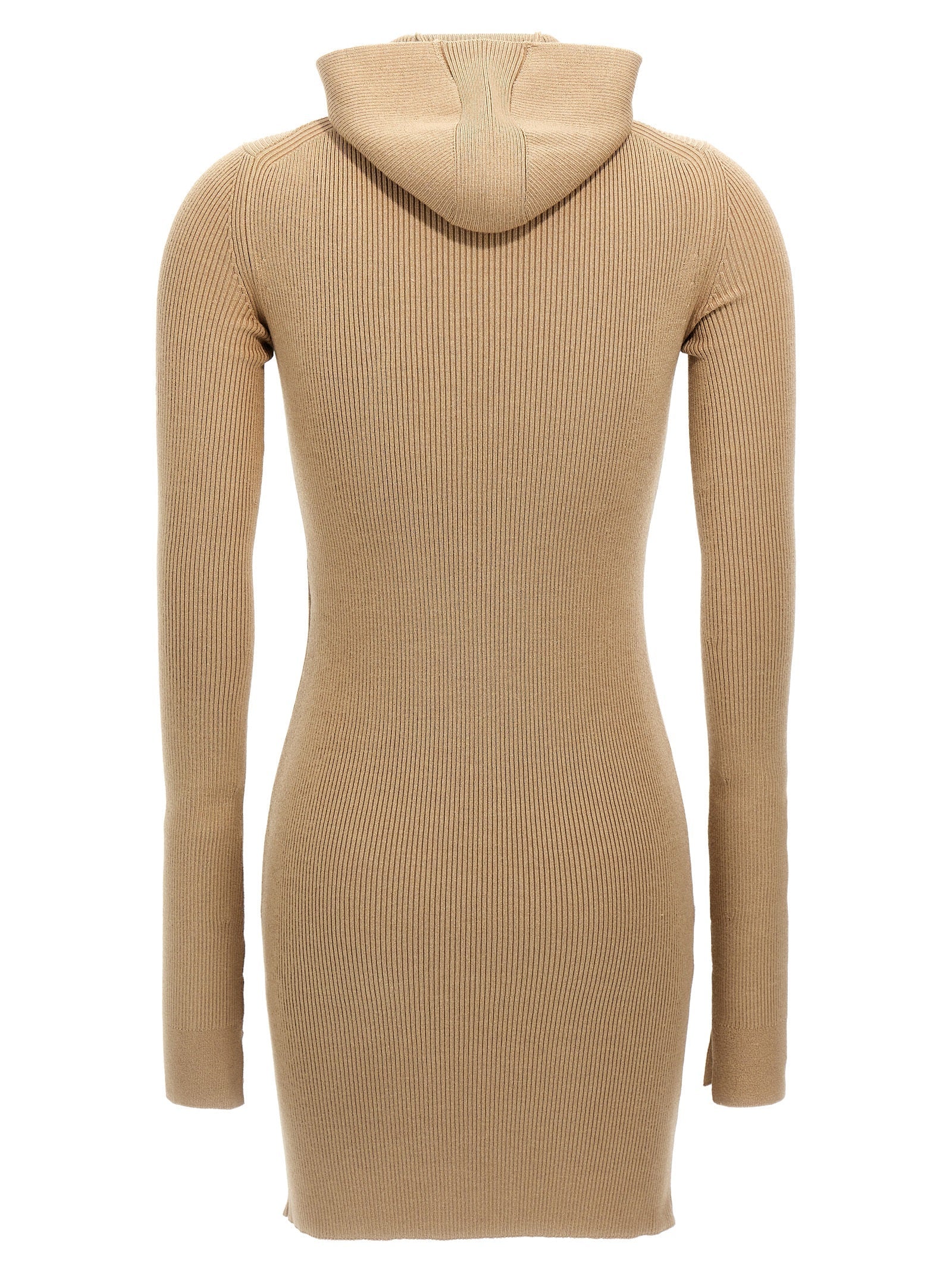 Fendi Beige Wool Short Dress
