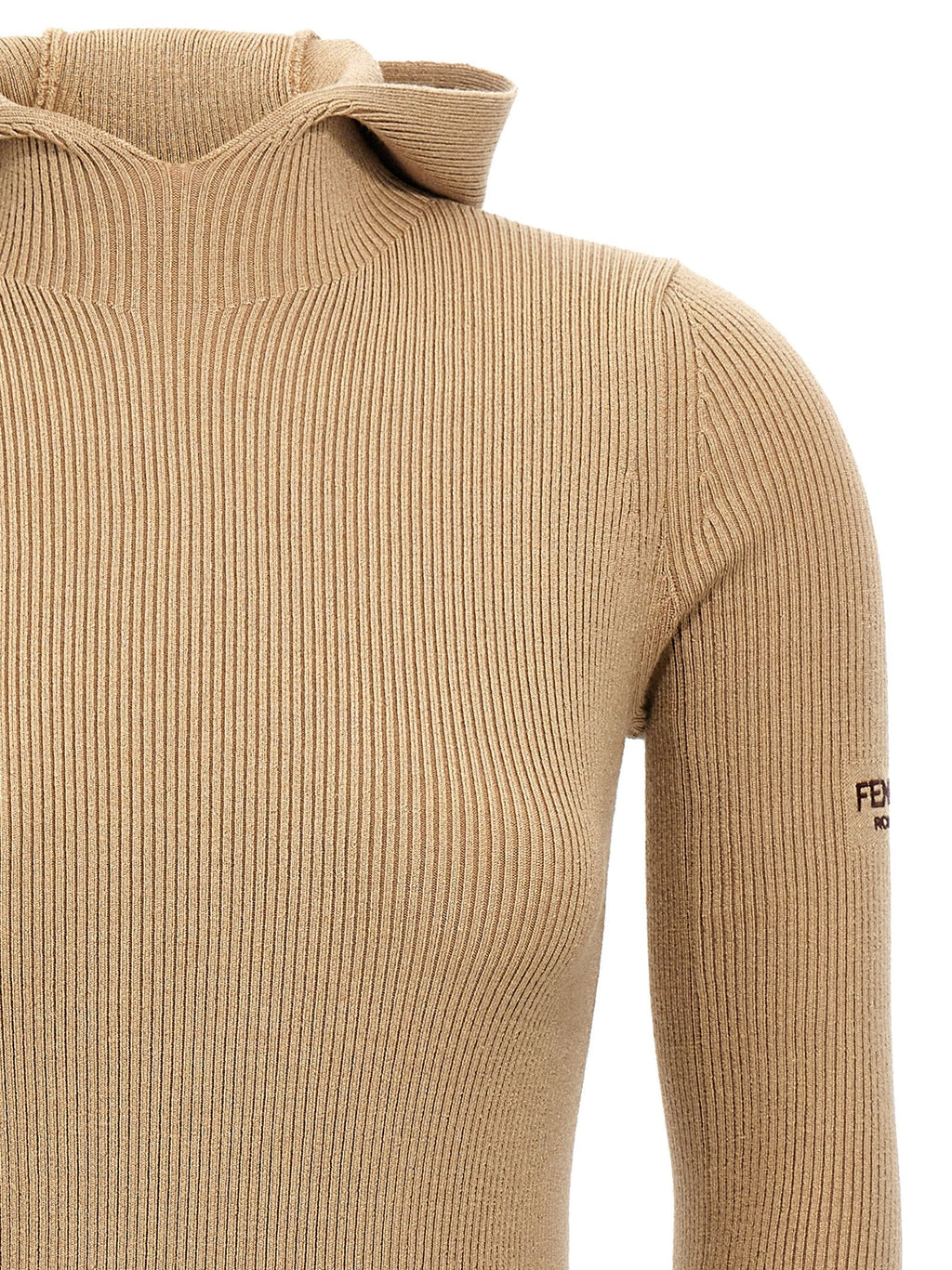 Fendi Beige Wool Short Dress