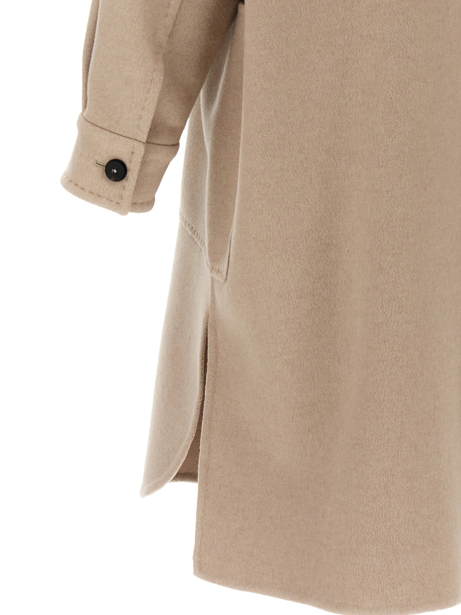 Max Mara Beige Cashmere Coat