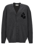 Isabel Marant Gray Cotton Cardigan